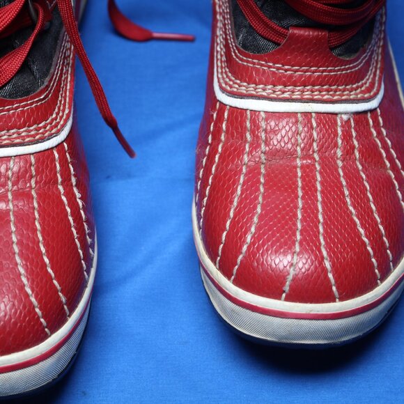 Sorel Tivoli Women's Red Waterproof Boots NL1530-986 US Size 7.5 - Picture 5 of 11